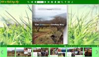Grass Style for Flash Flip Book screenshot