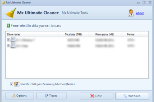 Mz Ultimate Cleaner screenshot
