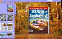 Flash flip book theme of Autumn song screenshot