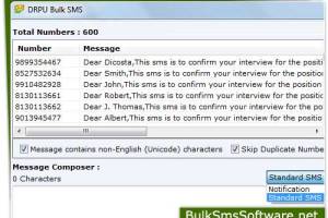 Send SMS Text Messages screenshot