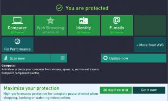 AVG Free Edition 2015 screenshot