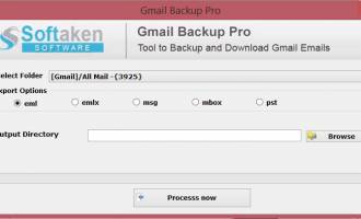 Gmail Backup Pro screenshot