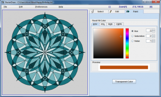 BezierDraw screenshot