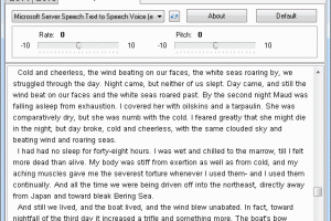 Portable Balabolka screenshot