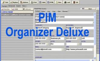 PIM Organizer Deluxe screenshot