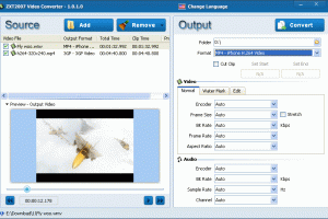 ZXT2007 Video Converter screenshot