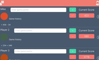 Universal game points counter screenshot