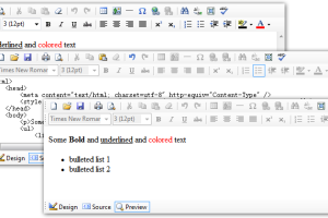 NET WinForms HtmlEditor Control screenshot