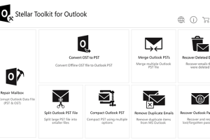Stellar Toolkit for Outlook screenshot
