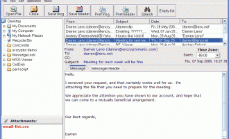 MSG Viewer Pro Email Viewer screenshot