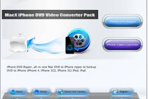 MacX iPhone DVD Video Converter Pack screenshot
