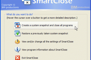 SmartClose screenshot