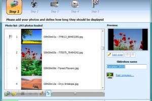 PhotoDVD screenshot