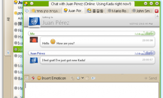 Kadu for Mac OS X screenshot