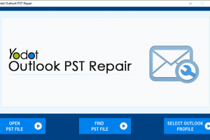 Yodot Outlook PST Repair screenshot