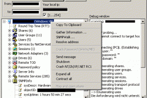 NetBIOS Enumerator screenshot
