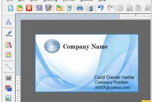 Business Cards Design Software screenshot