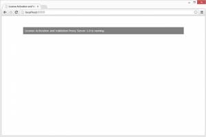 License Activation and Validation Proxy screenshot