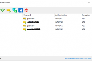 SterJo Wireless Passwords screenshot