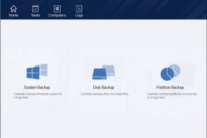 AOMEI Backupper Network screenshot