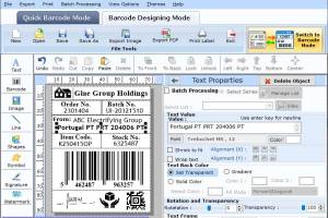 Standard Label Maker Tool screenshot