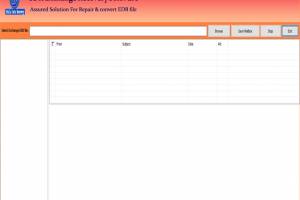 Exchange EDB to PST screenshot