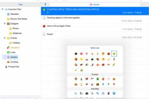 Tree Notebook screenshot