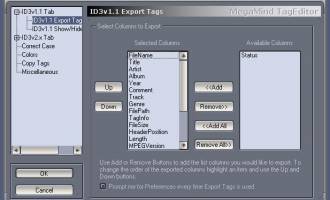 MegaMind TagEditor screenshot