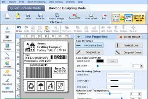 Create Barcode Software screenshot