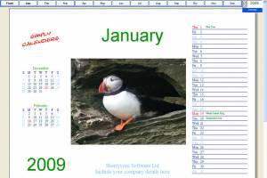Simply Calenders screenshot