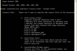 Okdo PDF to JPEG J2K JP2 Command Line screenshot