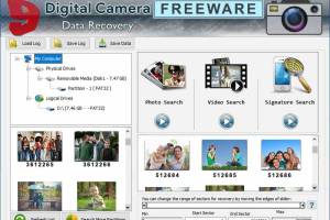 Free Windows Camera Data Recovery Tool screenshot