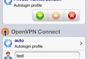 OpenVPN Connect for iOS screenshot