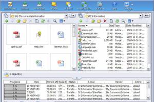 DriveHQ FileManager screenshot