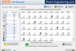 FAT Files Recovery Software screenshot