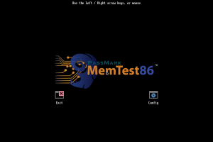 Memtest86 for Linux screenshot