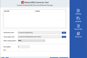 MSG Converter screenshot