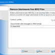 Remove Attachments from MSG Files 4.11 full screenshot