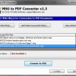 Save Email as PDF Outlook 2016 6.0 full screenshot