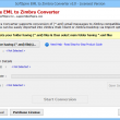 Import EML Files to Zimbra 3.0.5 full screenshot