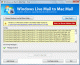 Windows Live Mail to Mac Mail 4.7 full screenshot