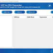 Aryson VCF to CSV Converter 22.10 full screenshot