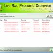 Live Mail Password Decryptor 4.0 full screenshot