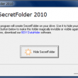 BDV SecretFolder 2010 full screenshot
