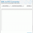 EML Convert to Outlook 7.1.1 full screenshot