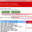Save Emails to PDF Outlook 2010 6.5 full screenshot