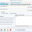Softaken Split vCard Tool 1.0 full screenshot