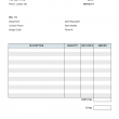 Printable Invoice Template 2.30 full screenshot