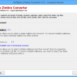 Zimbra Mailbox Migration Backup 7.5 full screenshot