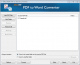 MicroPDF PDF to Word Converter 8.1 full screenshot